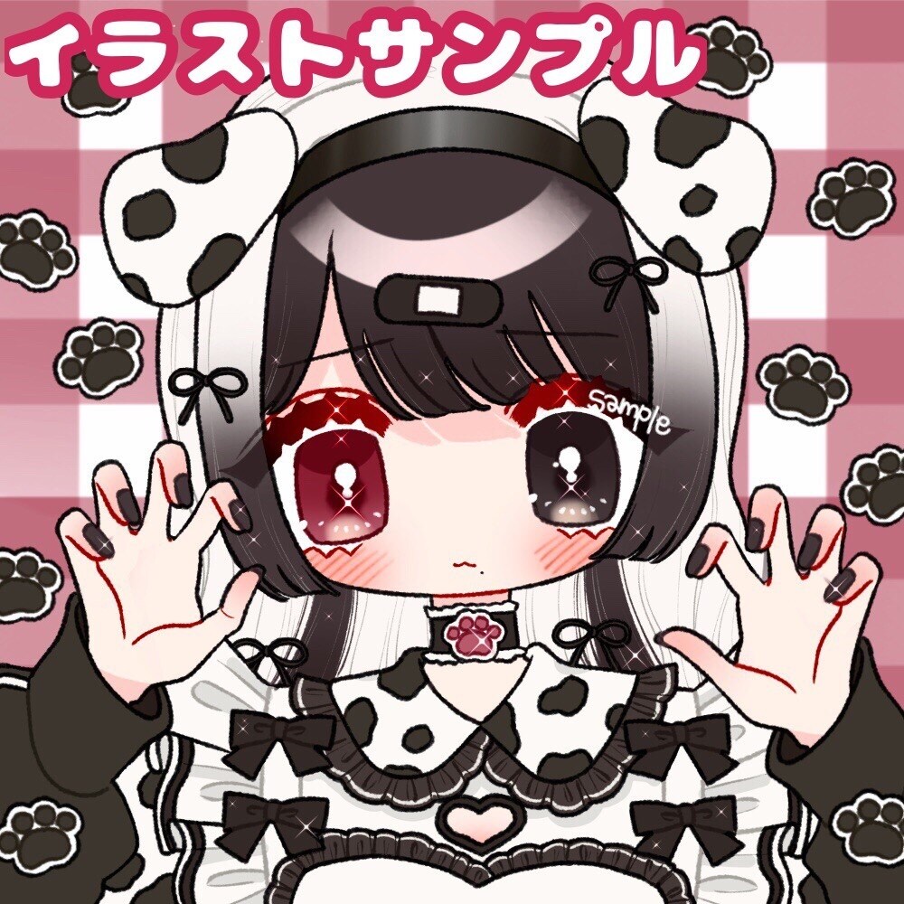 キラキラ可愛いミニキャライラストお描きします 【SNSアイコンなど】キラキラ可愛いミニキャライラスト イメージ3
