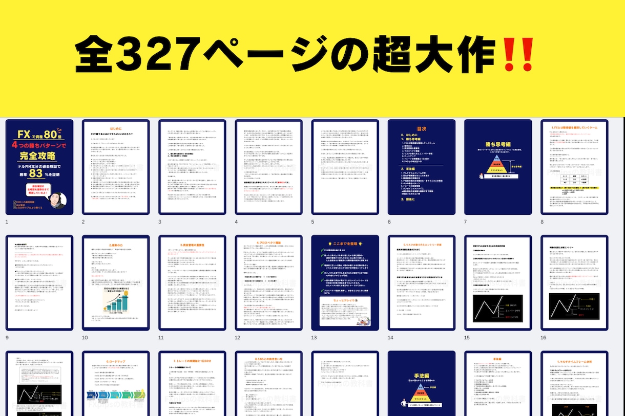 1日30分！FXプロが使う４つの鉄板手法教えます FX専業の私が持つ手法の中で一番稼げる4つの鉄板パターン！ イメージ5
