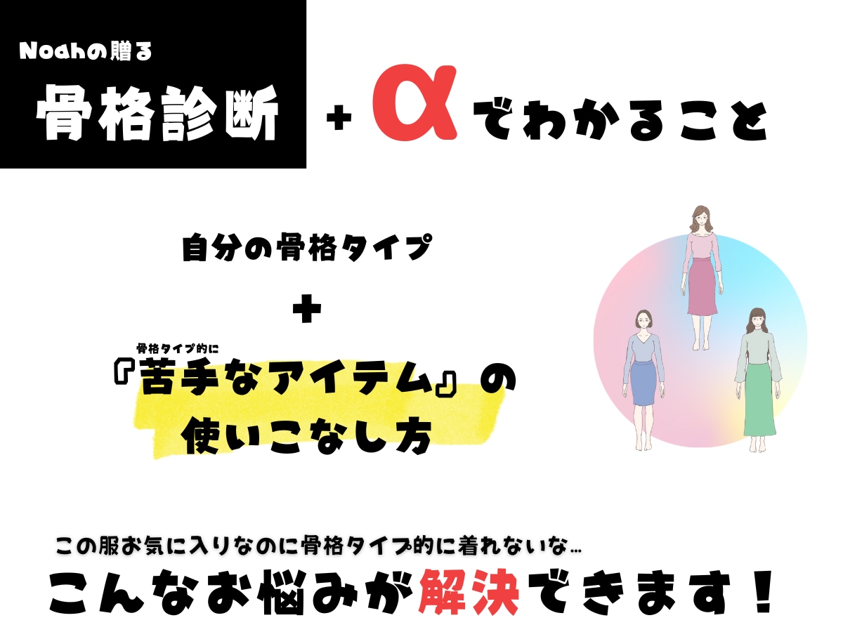 ViVi特集掲載店！骨格診断します 苦手の似合わせ方も分かる詳しい解説シート付き！ イメージ2
