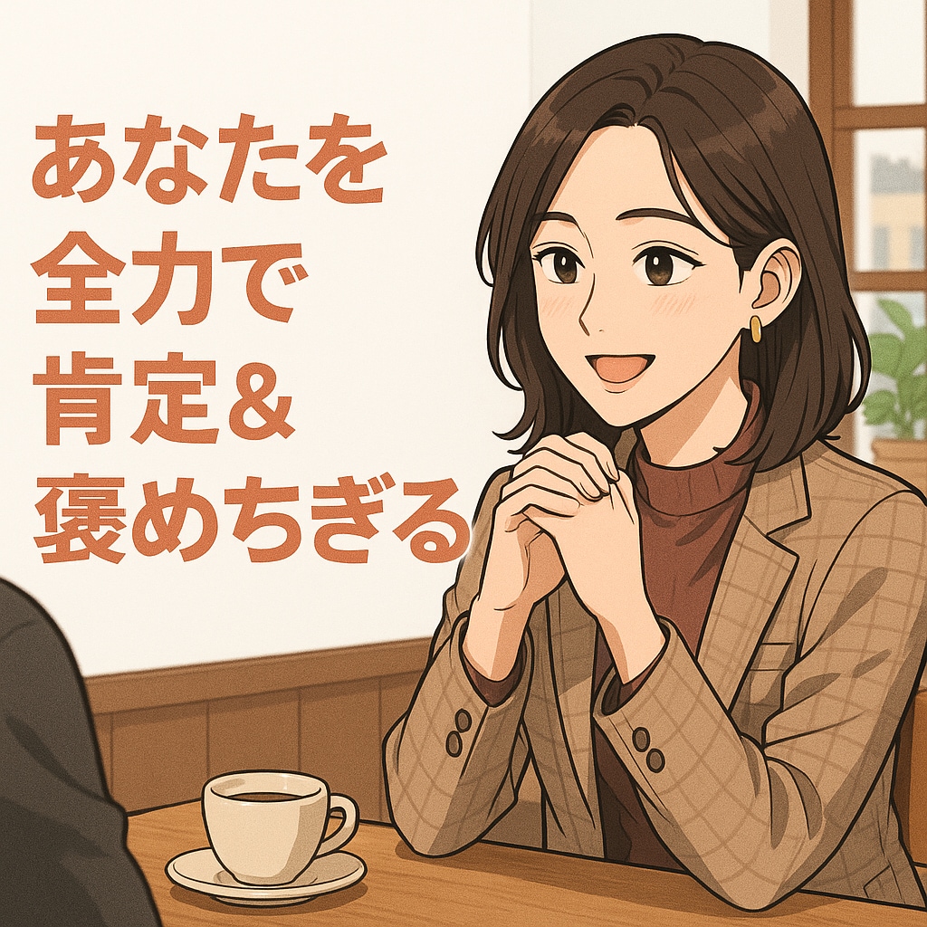 突然ですが、あなたをめちゃくちゃ褒めます 否定ゼロ。褒めだけで脳を満たす電話、始めました。 イメージ1