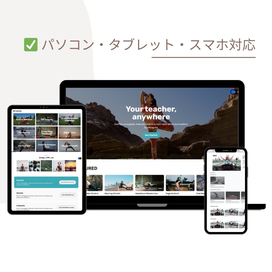 あなたのブランドで独自の”NETFLIX”作ります アイディアさえあれば始められる イメージ2