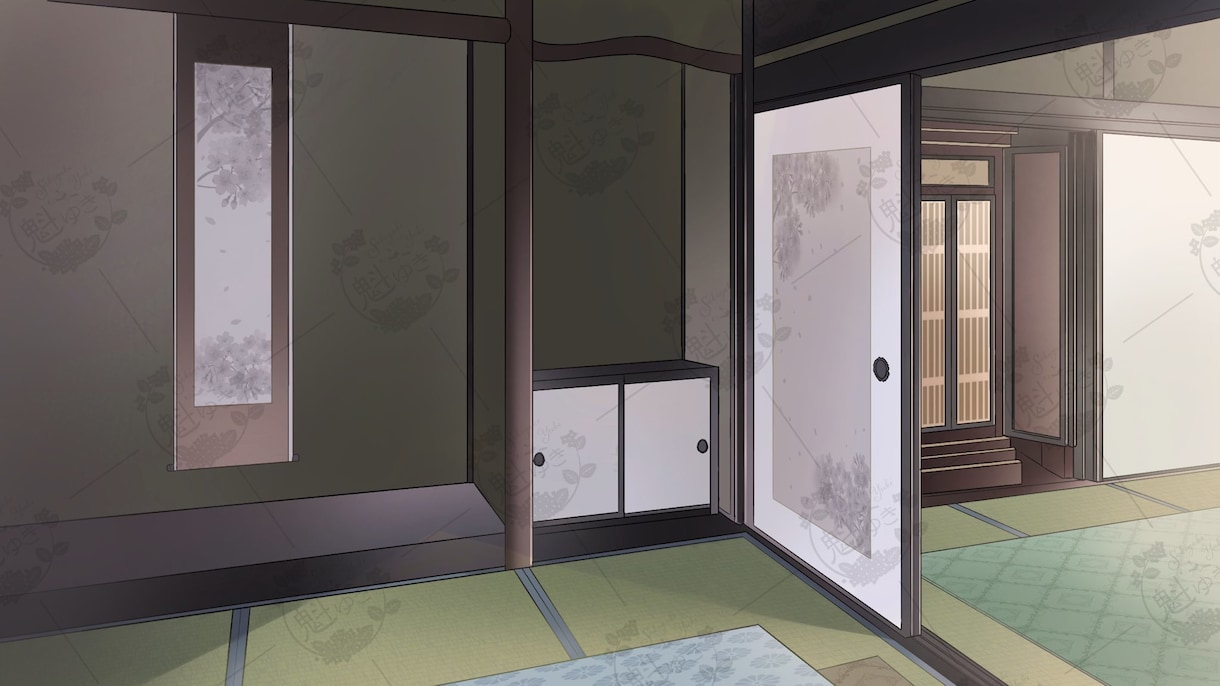 背景イラストを制作します 配信部屋、背景イラスト等活動に必要なイラストを制作いたします イメージ7