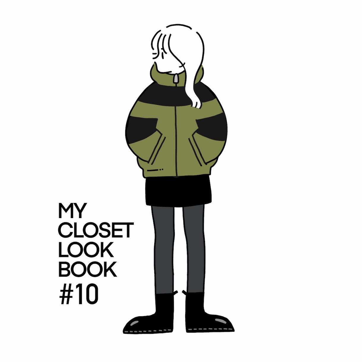 あなただけのお洒落なアイコン/イラスト描きます 服装、髪型の写真を元に描きます。顔隠し可です！ イメージ4