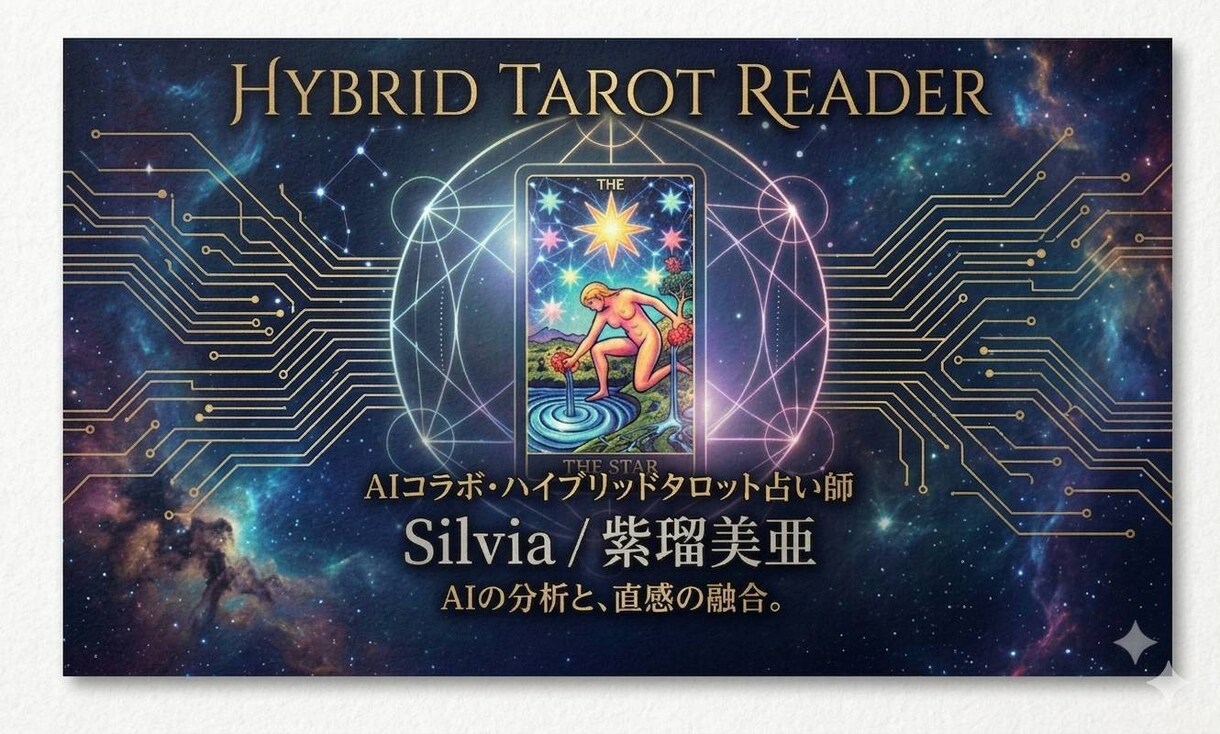 貴方の抱える様々な問題や悩みに真剣に向き合います ​紫瑠美亜ハイブリッドタロット◆直感＋経験＋AIの客観的解釈 イメージ5