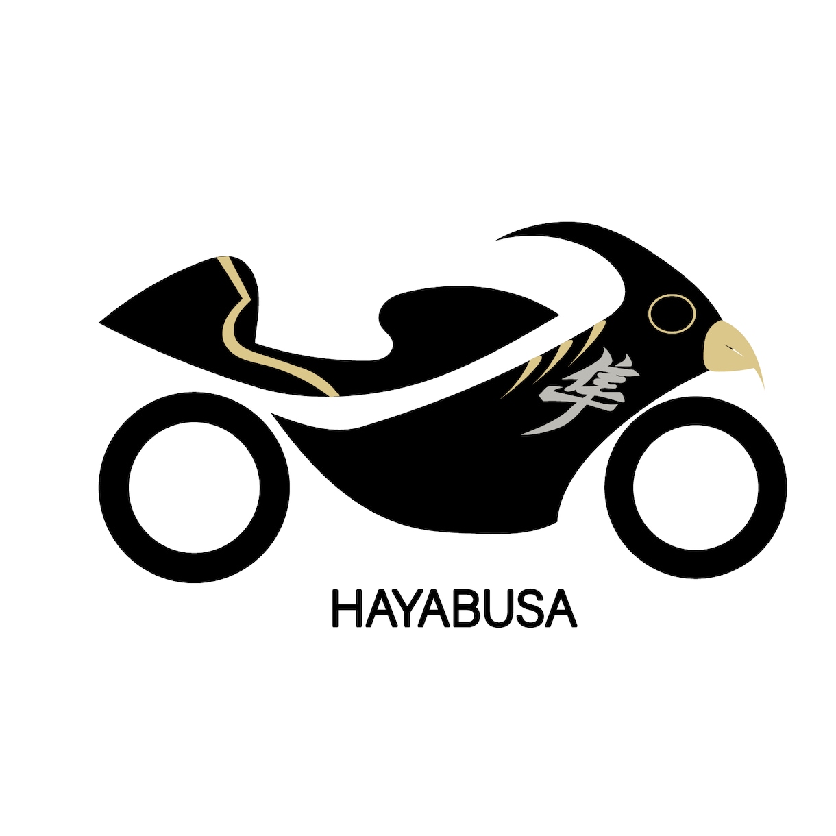 あなたの愛車(バイク)をロゴにします 愛車をモチーフにしたシンプルなロゴです！ イメージ2