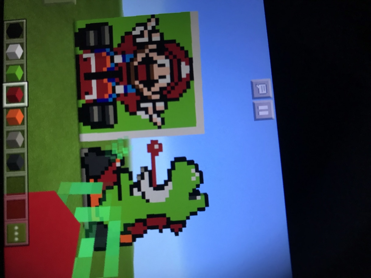 マインクラフトPE版とPS4版の整地や素材集めます 整地や素材集めは任せてください！VCしながらもOKです イメージ1