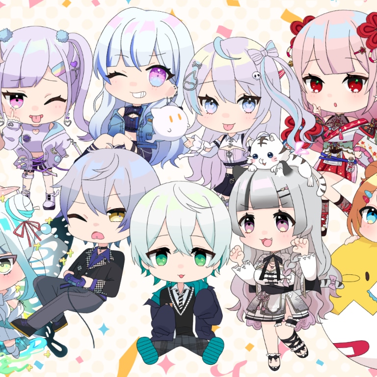 商用可◎かわいいSDイラストお受けします 配信サイトやLINEのスタンプ、サブスクバッジにも◎ イメージ6