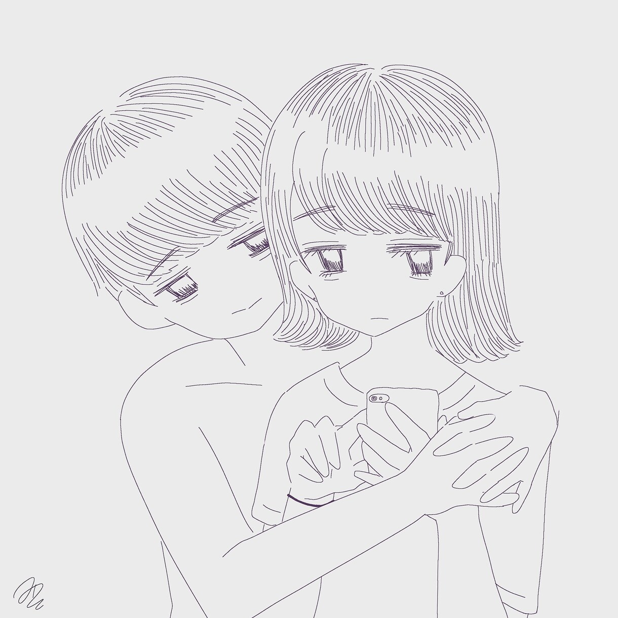 女の子イラスト描きます 女の子のラフなイラストお試し価格で描きます イメージ9