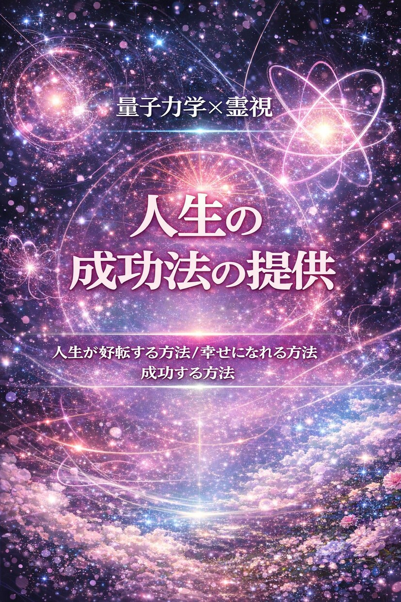 人生の成功法を量子力学と霊視を用いてお教えします ※他の出品ご購入者様限定の枠になります イメージ1