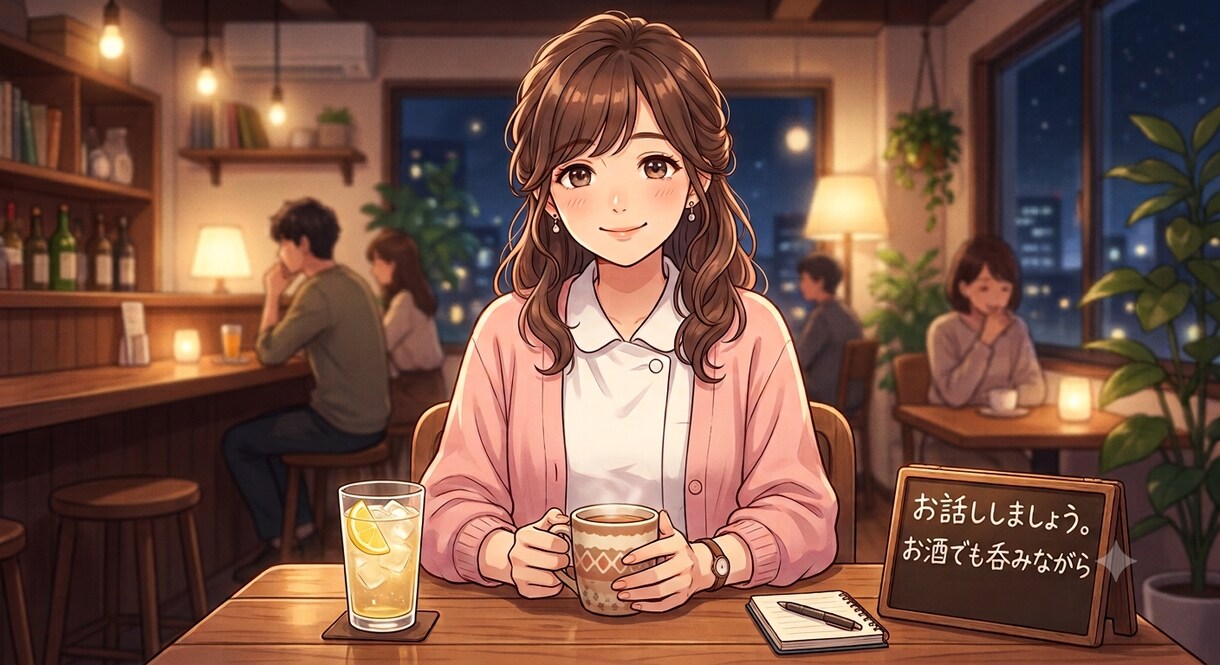 日頃の疲れや愚痴を聞き、あなたをたっぷり褒めます 日頃の疲れを話してスッキリしましょ！ イメージ1