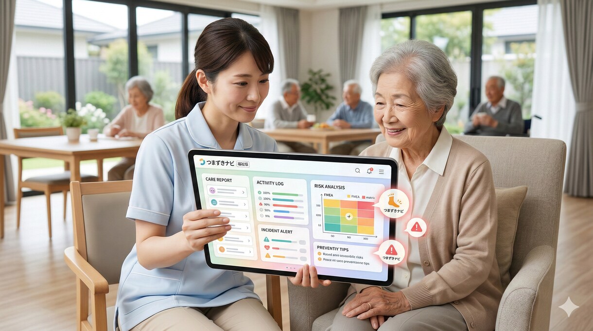 ヒヤリハットを未然に防ぐ！次世代業務日報提供します いつもの記録を書く、AIが『予言者』になってくれるシステム イメージ2