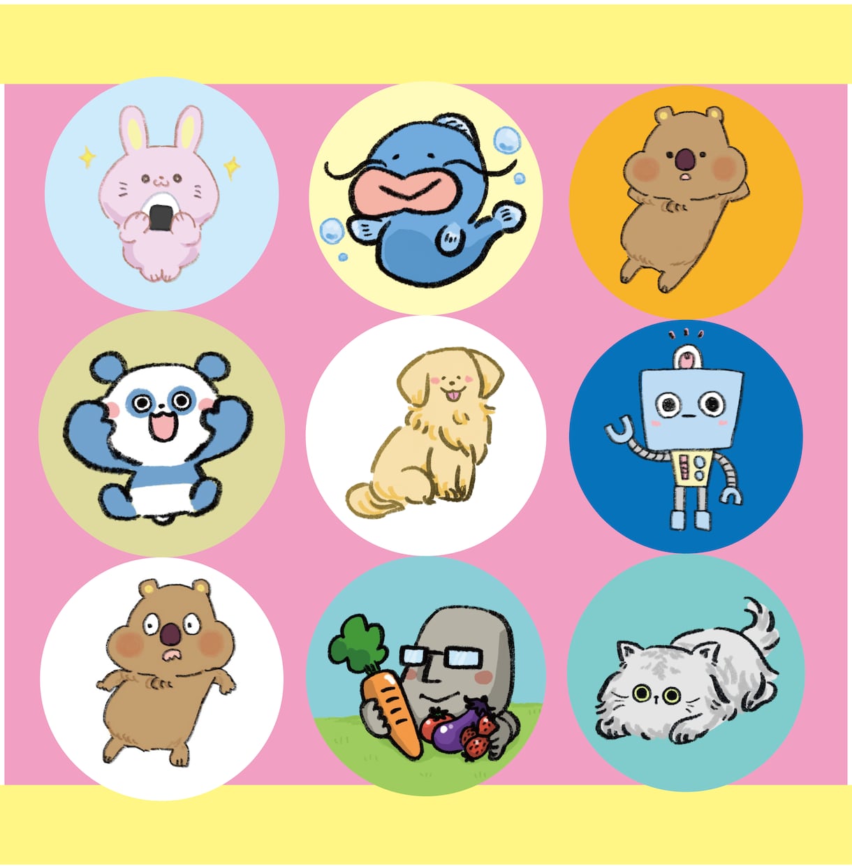 ゆるかわ！SNSアイコン描きます ふんわりキュートでかわいいアニマルさん、お任せください！ イメージ2