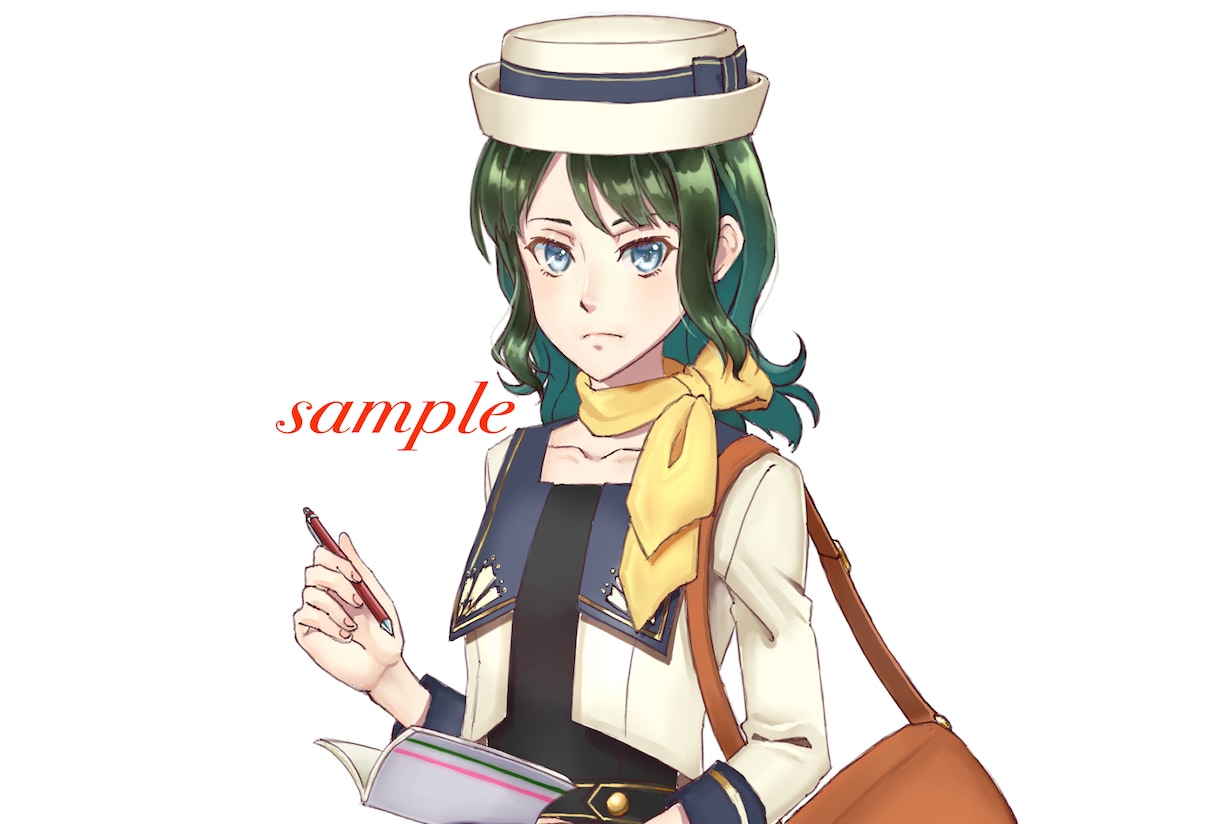 アニメチックな絵をお描きします オリジナル、似顔絵、二次創作などを受け付けます イメージ2