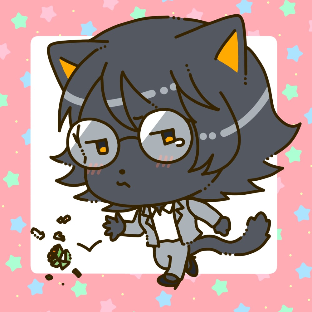 2種から選べる！/デフォルメイラスト描きます ファンシー派？ポップ派？選べるデフォルメ（ケモノなど人外可） イメージ1