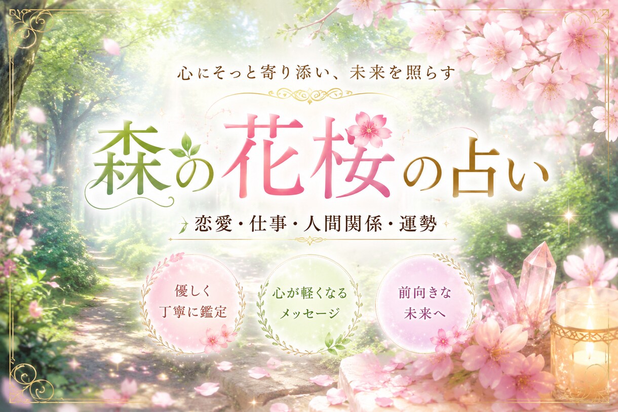 霊視とタロットを使ってあなたの人生を明るくします 一つを解決するのではなく人生の方向性をみます イメージ1
