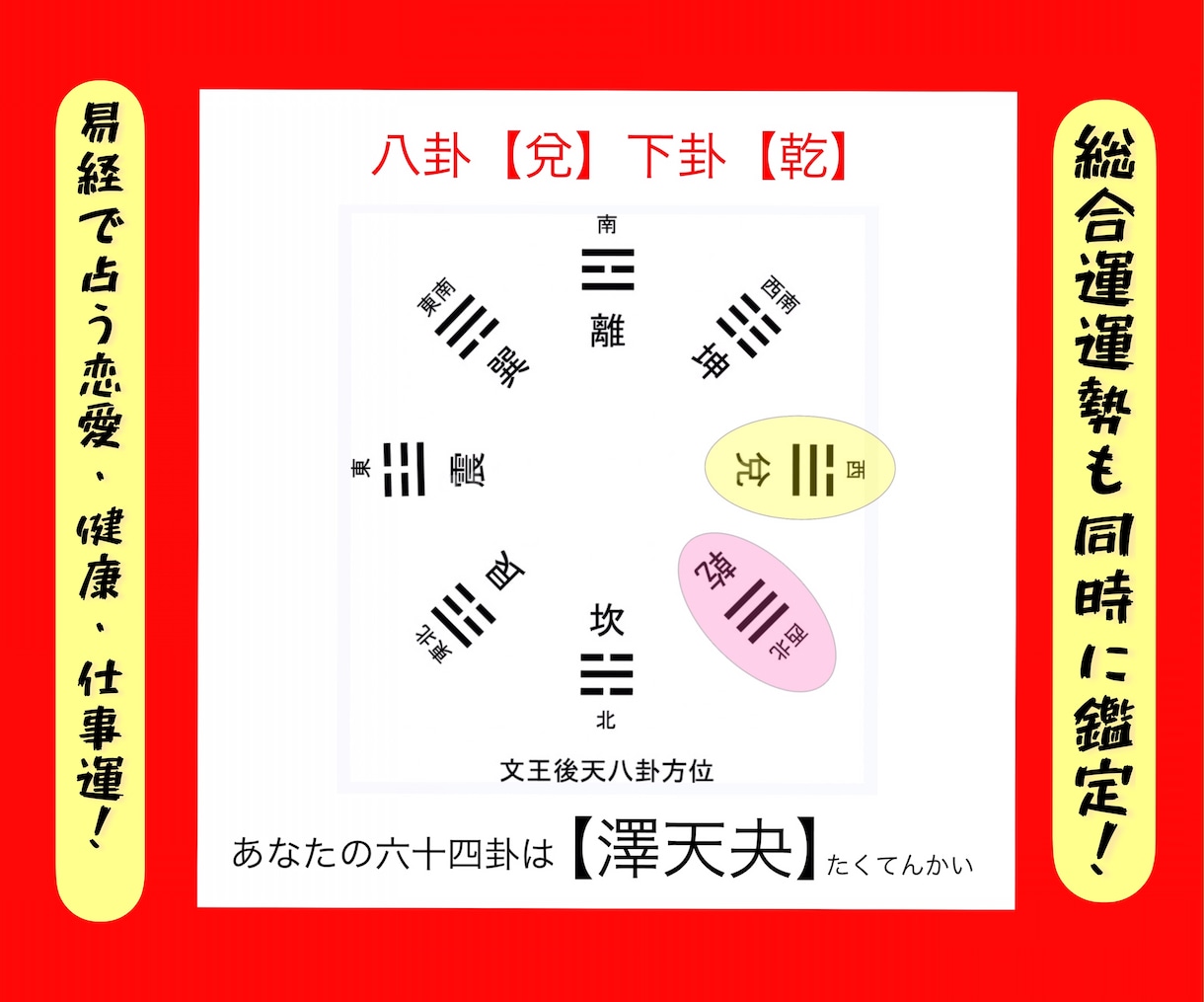 豪華花かるたと中国易経で恋愛•金運を見抜きます 【美しい花かるた&中国の易占い】花八卦（はなはっけ）です！ イメージ5