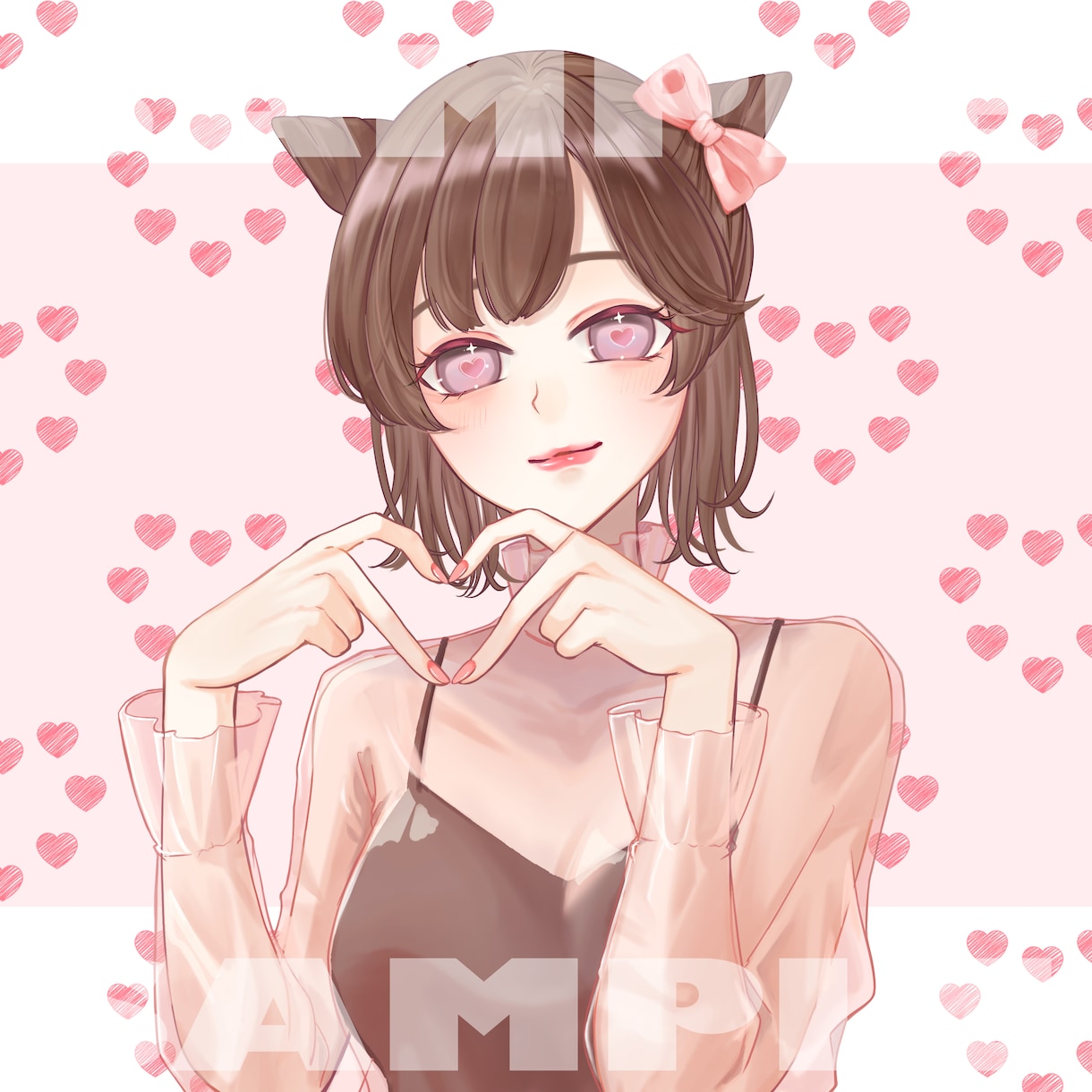 大人可愛い♡爽やかなイラスト描きます 動画サムネイル・配信用イラスト・一枚絵・SNSアイコンなど イメージ1