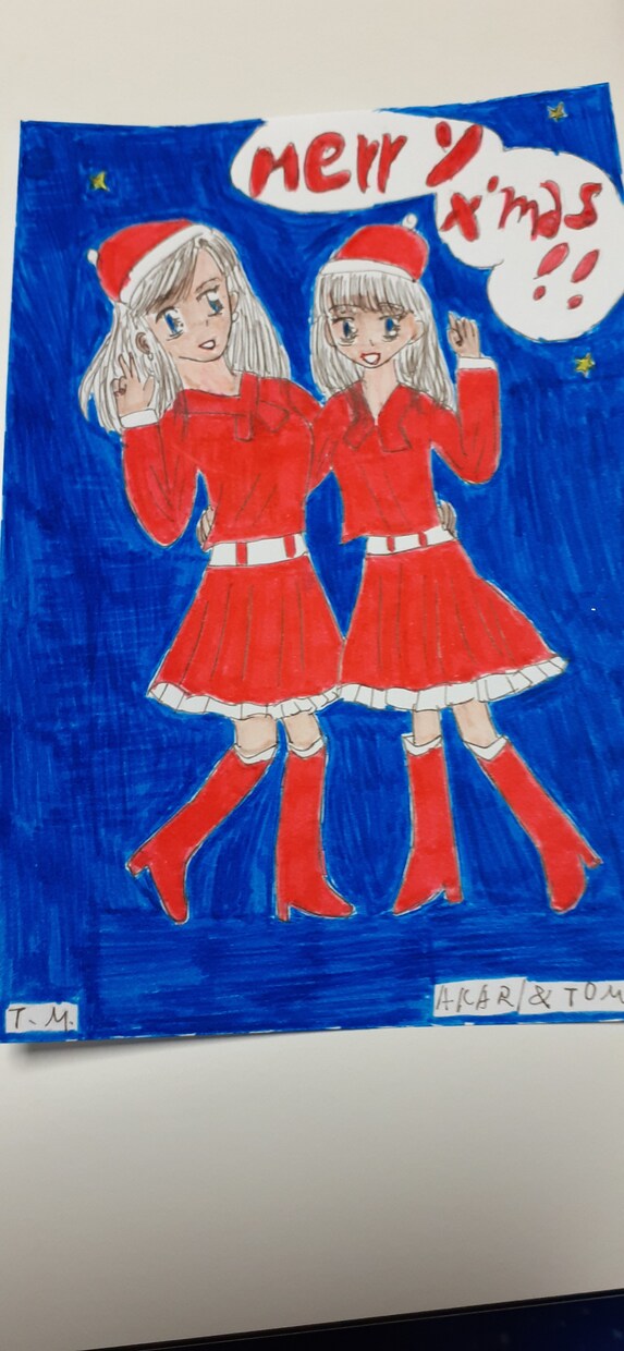 AKARI&TOMOMIフルカラー提供致しますます AKARI&TOMOMIフルオールカラー、描きます。 イメージ3