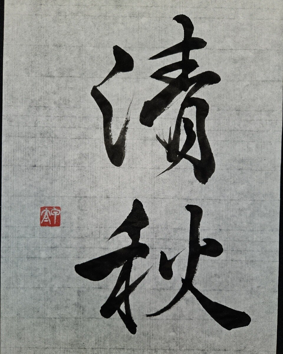 お好きな言葉を書道で書きます 楷書と行書と草書の漢字に対応。半紙・色紙・葉書・半切に対応。 イメージ5