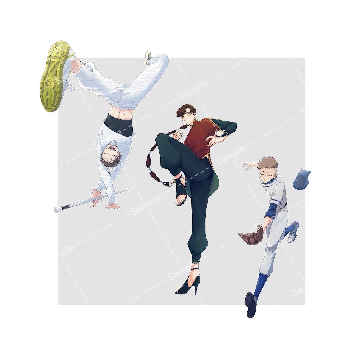 立ち絵制作いたします イメージに沿った背景透過の全身立ち絵をご提供いたします イメージ8