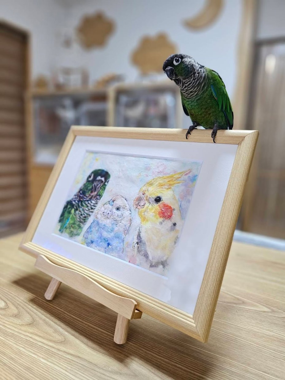 動物の似顔絵をふんわり優しいちぎり絵にします ペットをちぎり絵の世界へ。記憶の一枚に仕上げます イメージ7