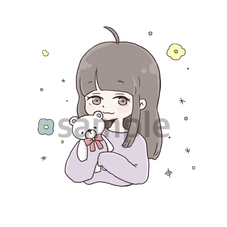 SNSアイコン描きます 心を込めて可愛く仕上げます！！ イメージ6