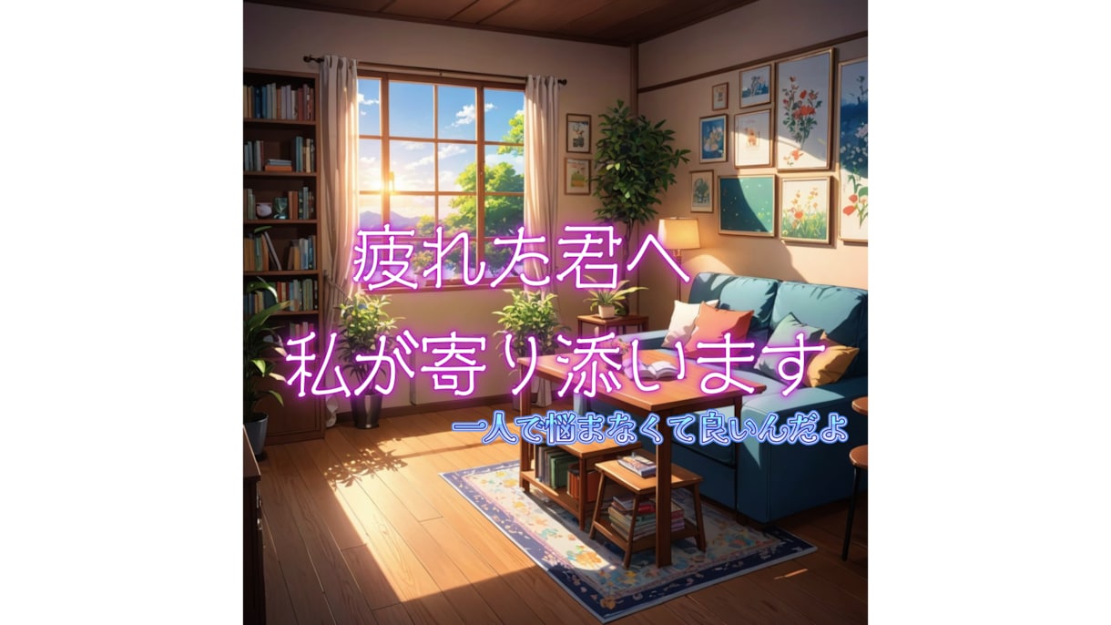 １時間集中✉️　LINE感覚で優しくチャットします 貴方の寂しさや不安に寄り添います！恋愛、悩み、世間話etc イメージ1