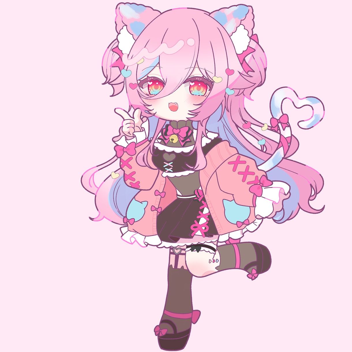 商用OK◎ふんわり可愛いミニキャライラスト描きます SDキャラ、MV、アイコン、スタンプ等幅広く対応してます！ イメージ10