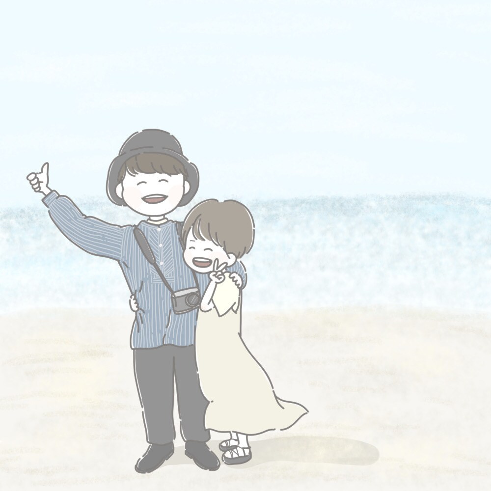 お気に入りの写真やエピソードを描きます イラストだから残せる思い出を残しましょう♪ イメージ1