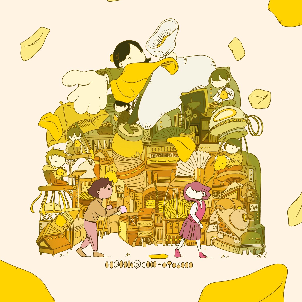 ごちゃっとかわいいイラスト制作します ごちゃごちゃかわいいもの敷き詰めませんか？ イメージ3