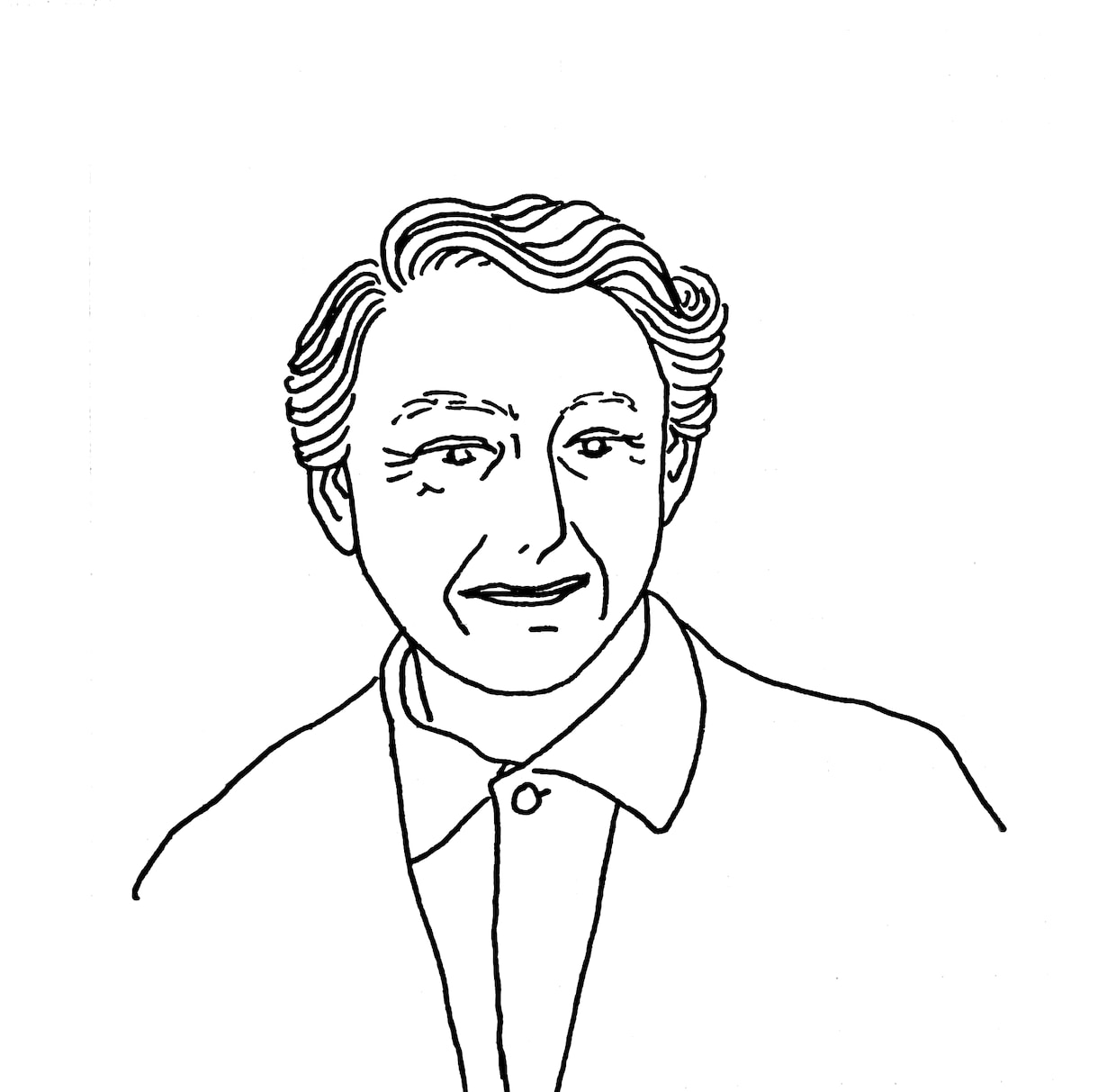 オシャレなモノクロイラスト描きます SNSのアイコン、雑誌等の挿絵に！ イメージ4