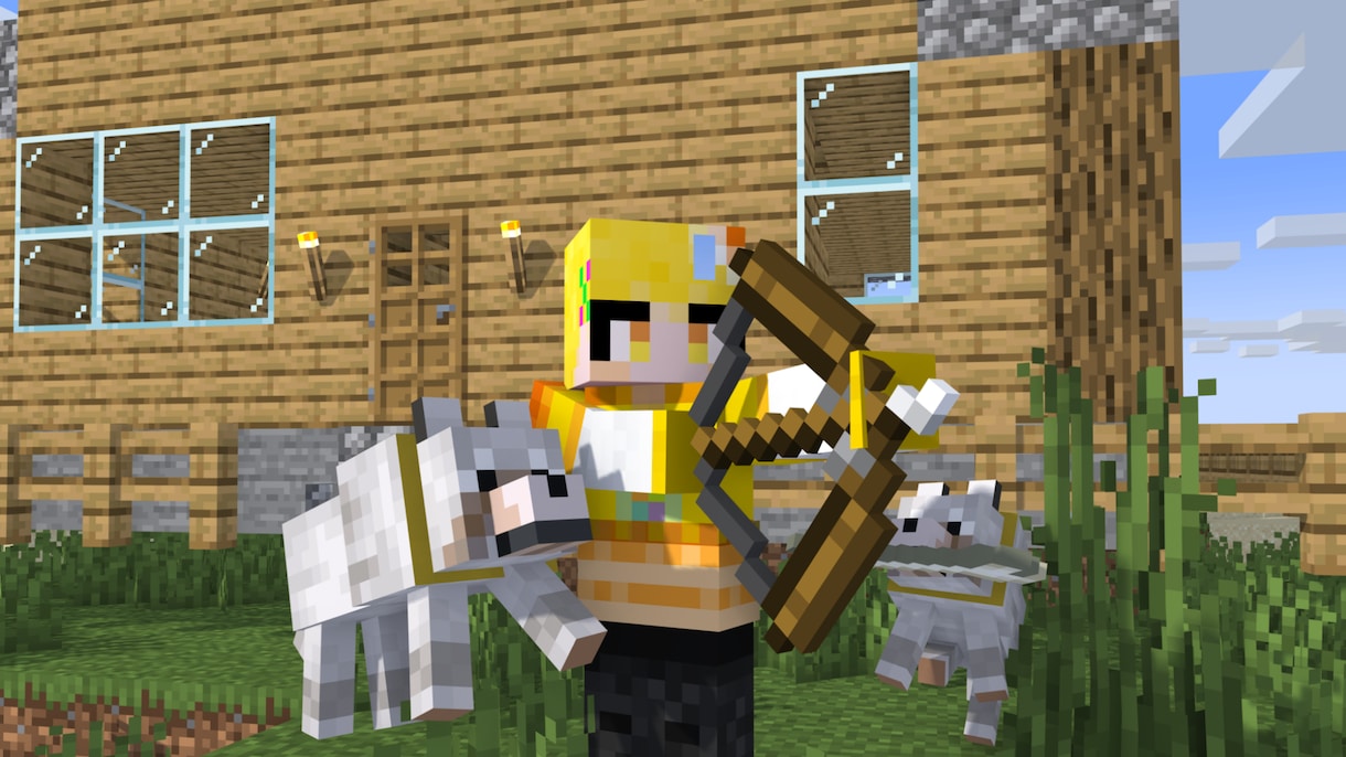 格安でMinecraftスキン・サムネを制作します Vtuber・配信者・準備中・配信しない方々も大歓迎！ イメージ4
