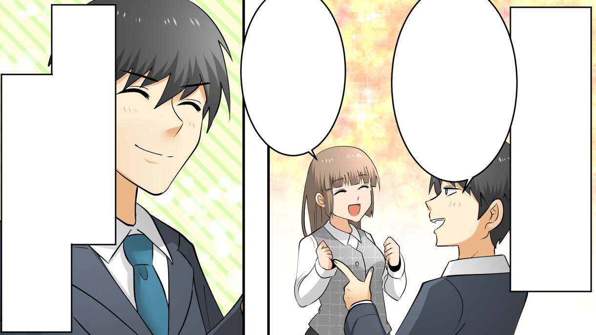Youtubeなどの動画用漫画描きます サムネイル映えする漫画で再生数アップを！！ イメージ5