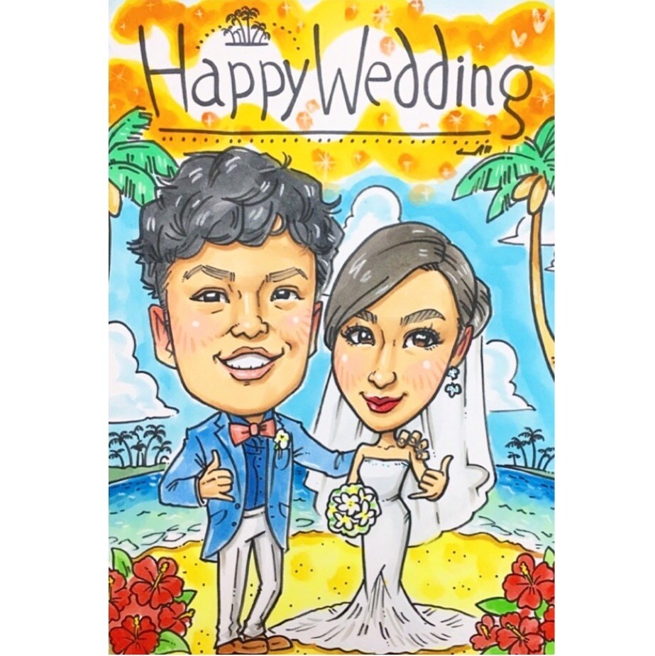 結婚式、結婚される友人のプレゼントにオススメします 結婚式で飾るウェルカムボードとしてご利用いただけます！ イメージ3
