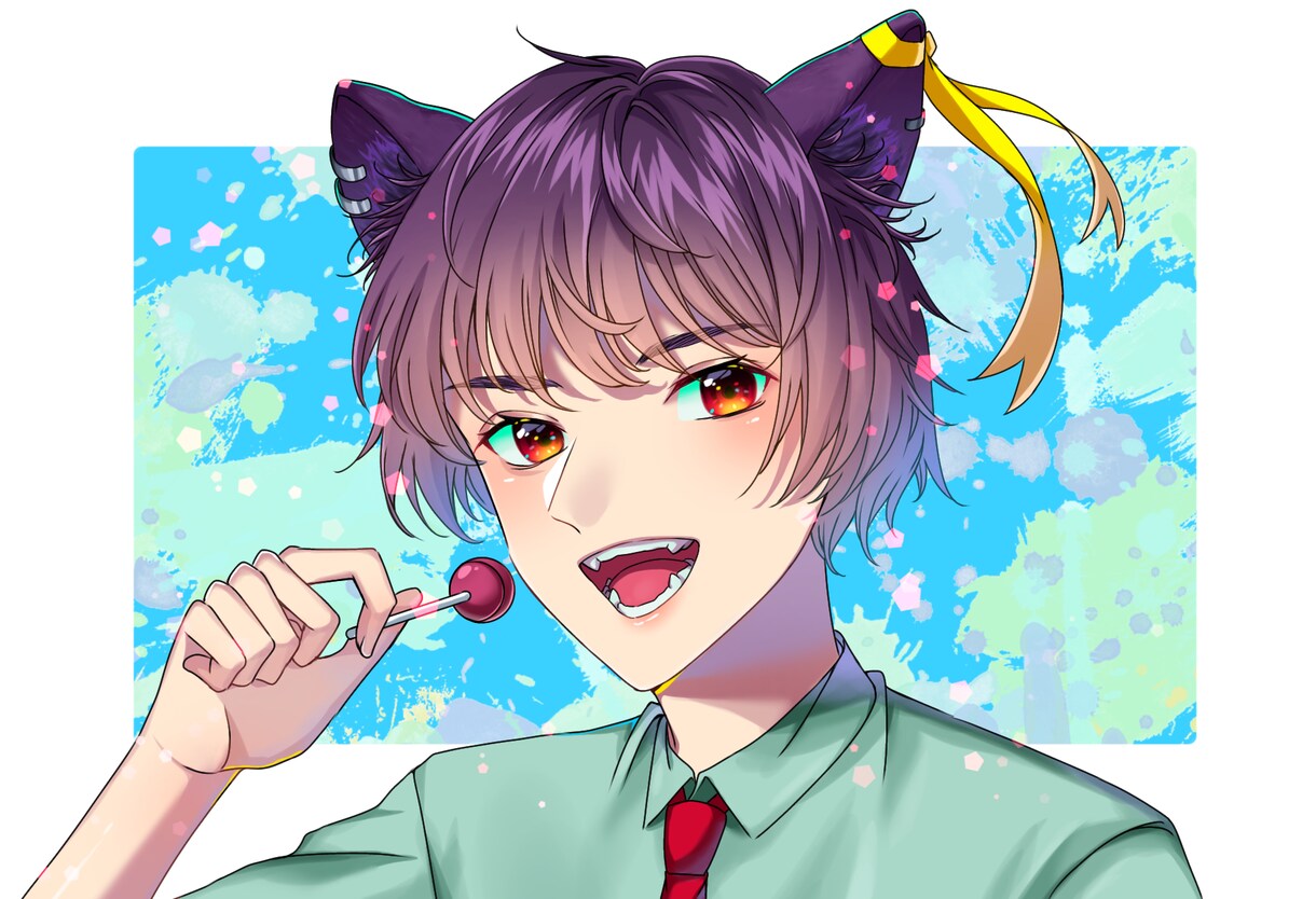 商業向けのイラストを描きます バストアップから全身までキャラクターイラストを描きます。 イメージ1