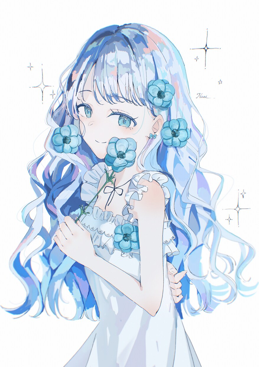 優しくて透明感のある女の子のイラスト描きます MV/一枚絵/歌ってみた/アイコンなどに！ イメージ8