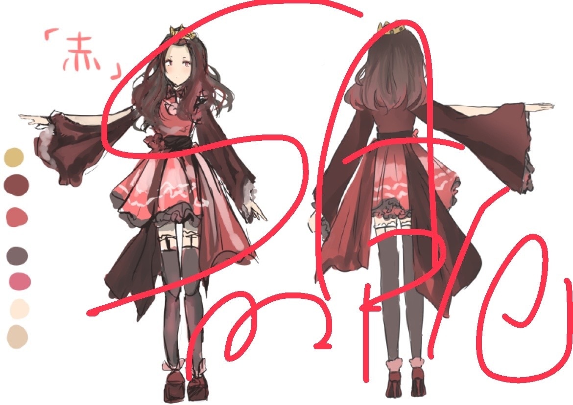 早期納期可能☆アバターイラスト制作できます ラフ修正は無限OK！次回リピート価格可能です！！ イメージ6