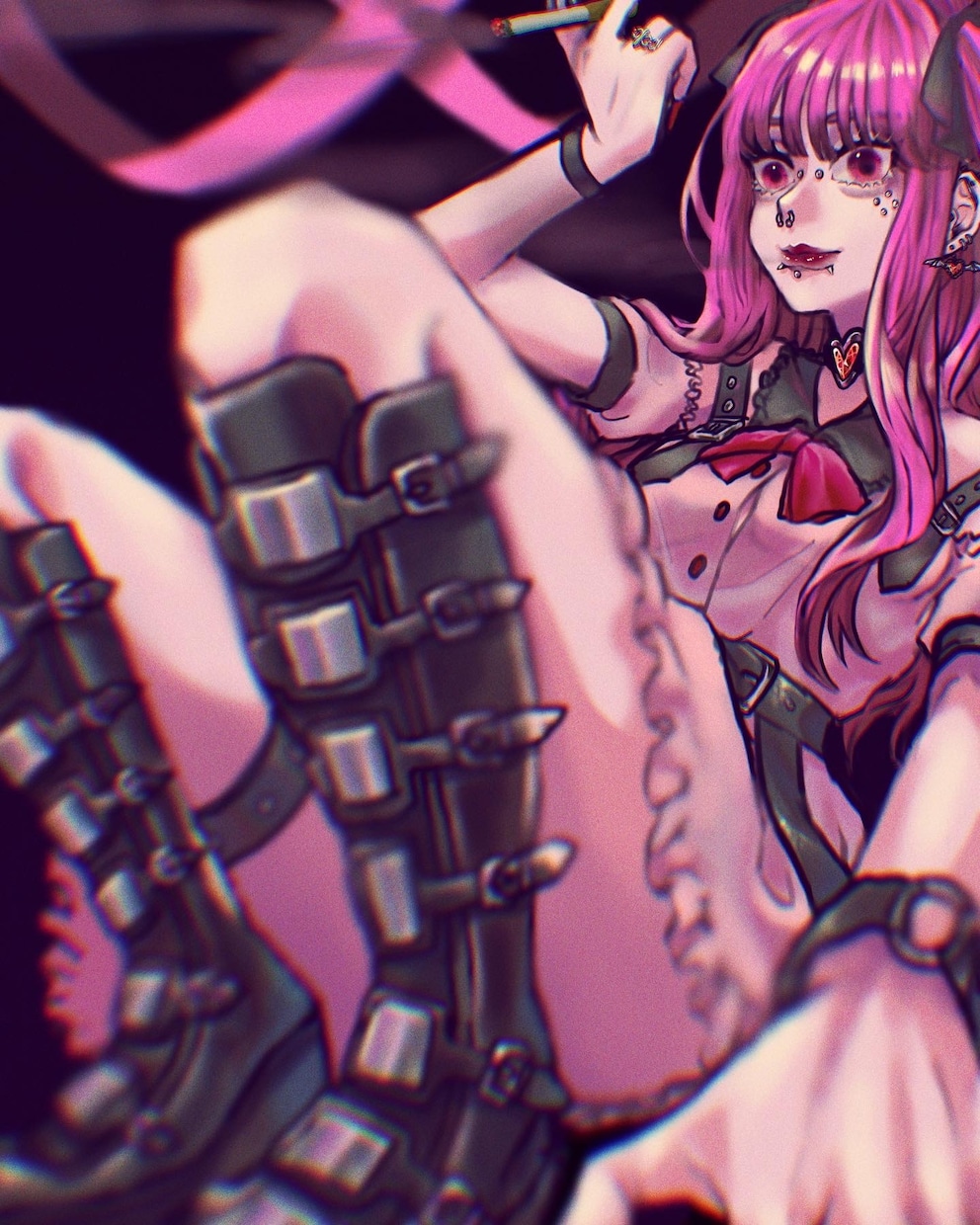 一枚絵描きます オリジナルキャラクターの立ち絵や歌ってみた動画のイラスト イメージ9