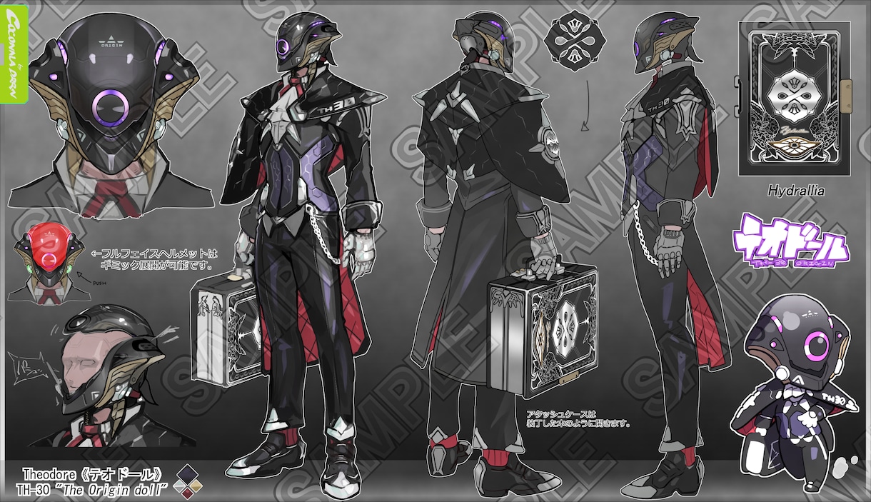 キャラクターの深堀をしたデザインをします ご依頼に対して精度の高いキャラクターデザイン、綿密なやり取り イメージ8