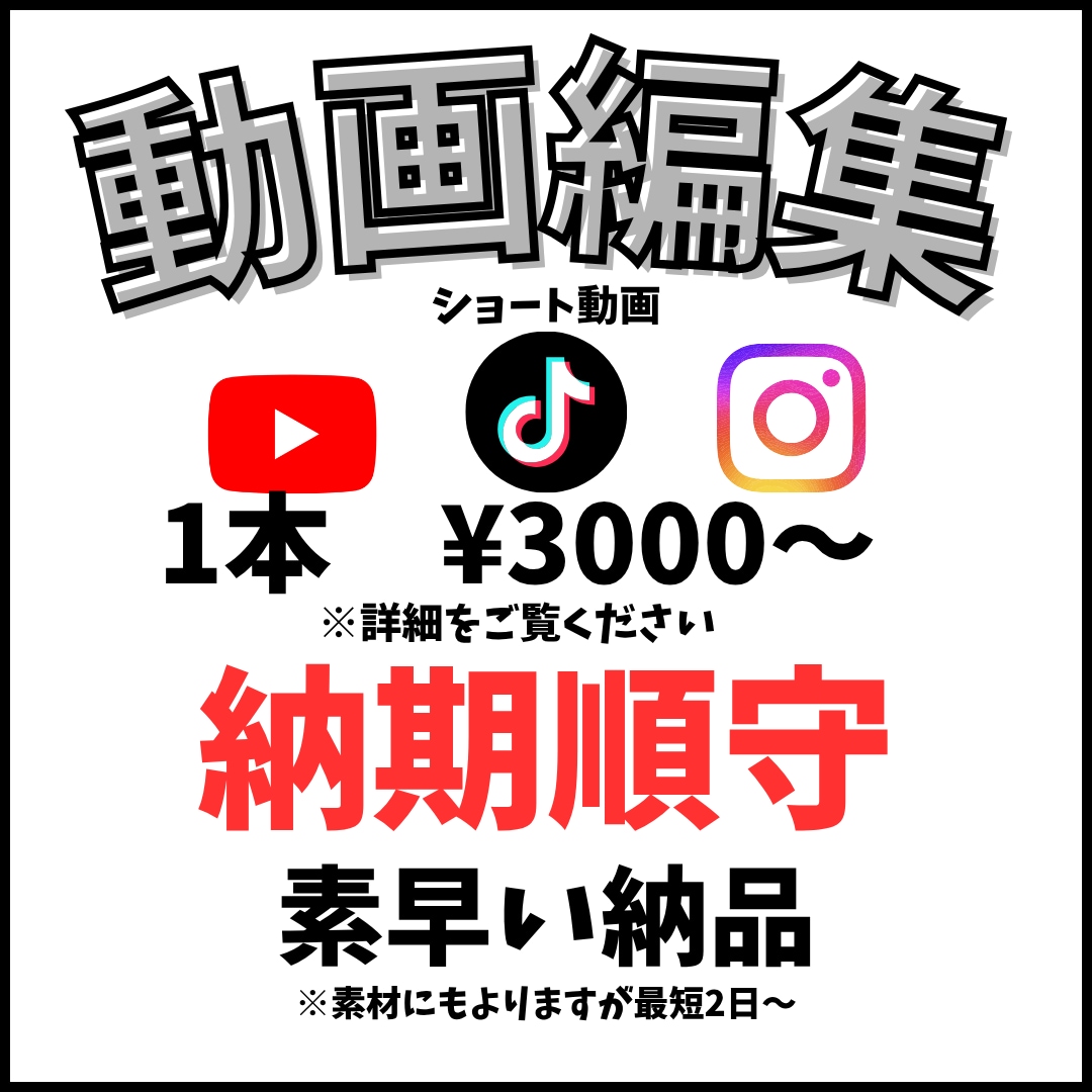 Short動画承ります PRも切り抜きもどんなショート動画もぜひお任せください！ イメージ1