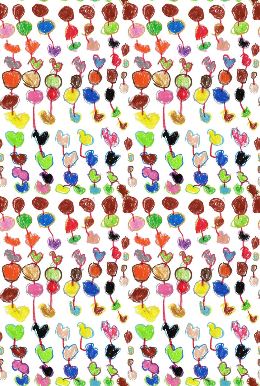 テキスタイル図案お作りします ご自身で描いた絵をテキスタイル図案に！ イメージ3