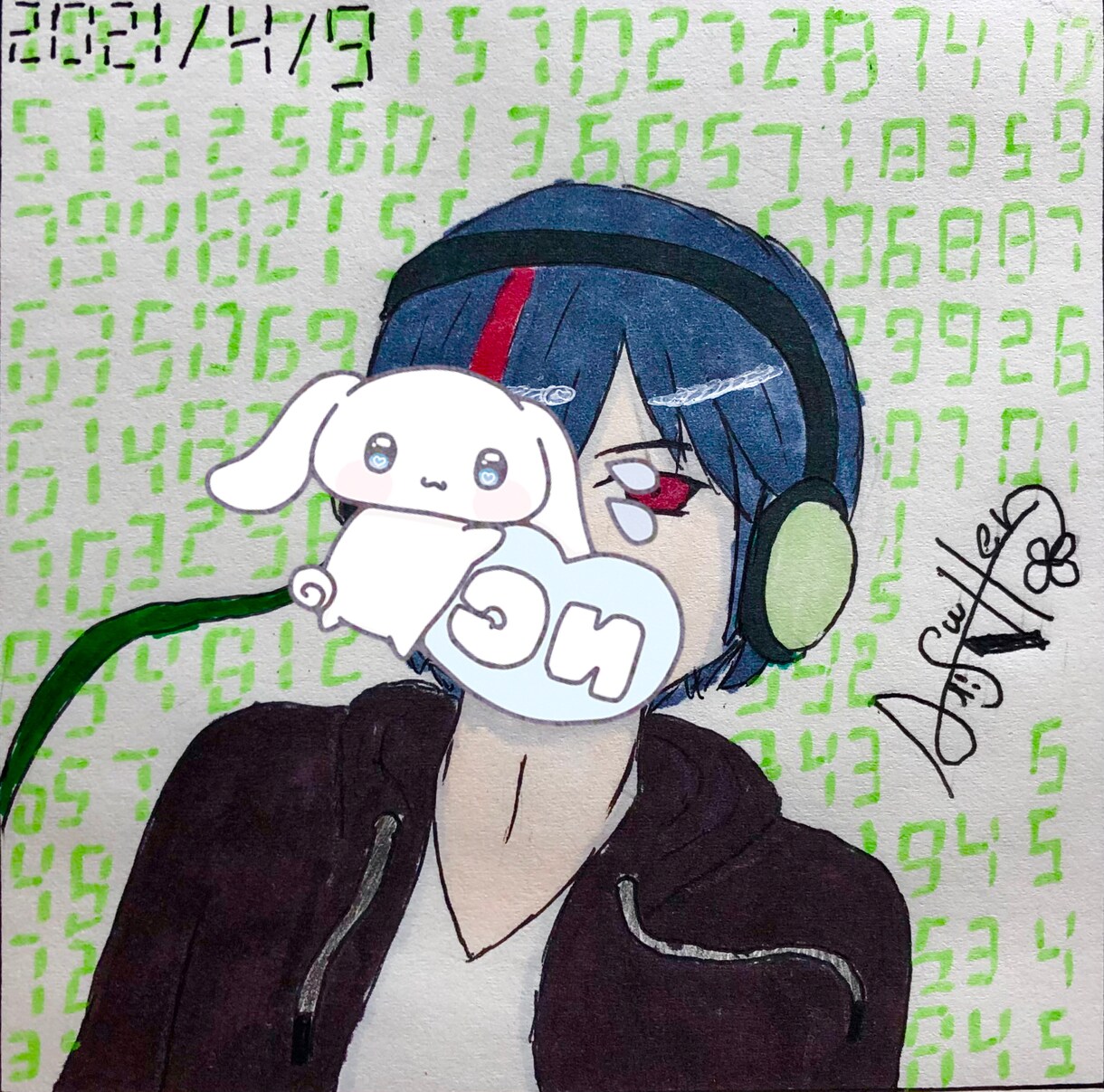 デジタルイラスト依頼受けます 等身絵アイコンヘッダー夢絵◎デジタルアナログ選択可 イメージ2