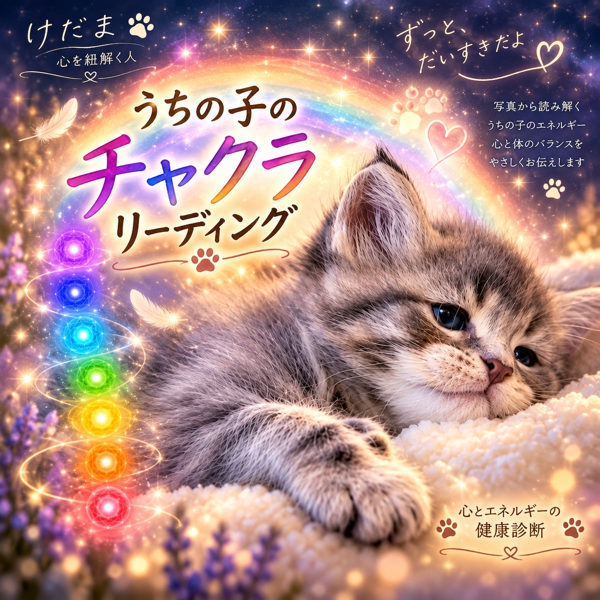 うちの子 オーラを素敵な画像にします 待ち受けにしたい！うちの子オーラを作成します。 イメージ9
