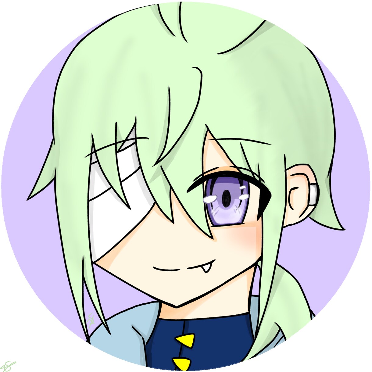 簡単アイコン1枚描きます ミニキャラで可愛いアイコン描きます！ イメージ1