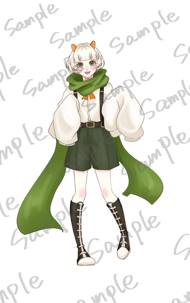 VTuberイラスト、立ち絵をデザインします VTuberになりたい方、自分だけのキャラクターが欲しい方に イメージ1
