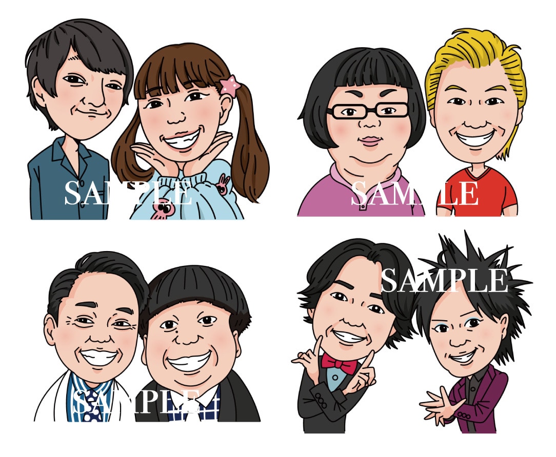 かわいい似顔絵描きます デフォルメしすぎず、リアルすぎない可愛い似顔絵を描きます！ イメージ2