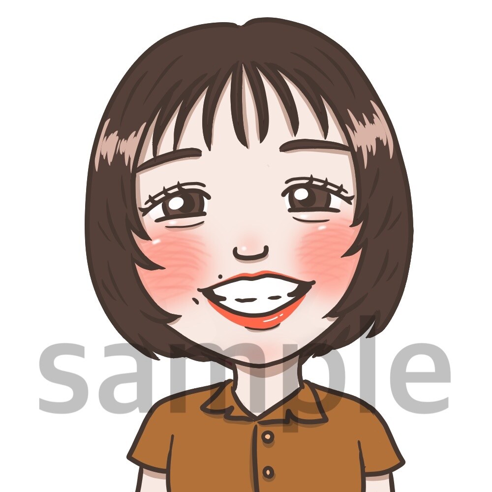 SNSなど吹き出しにピッタリ！表情アイコン描きます ブログの吹き出しやインスタの挿絵などに使える表情アイコン‎✿ イメージ7