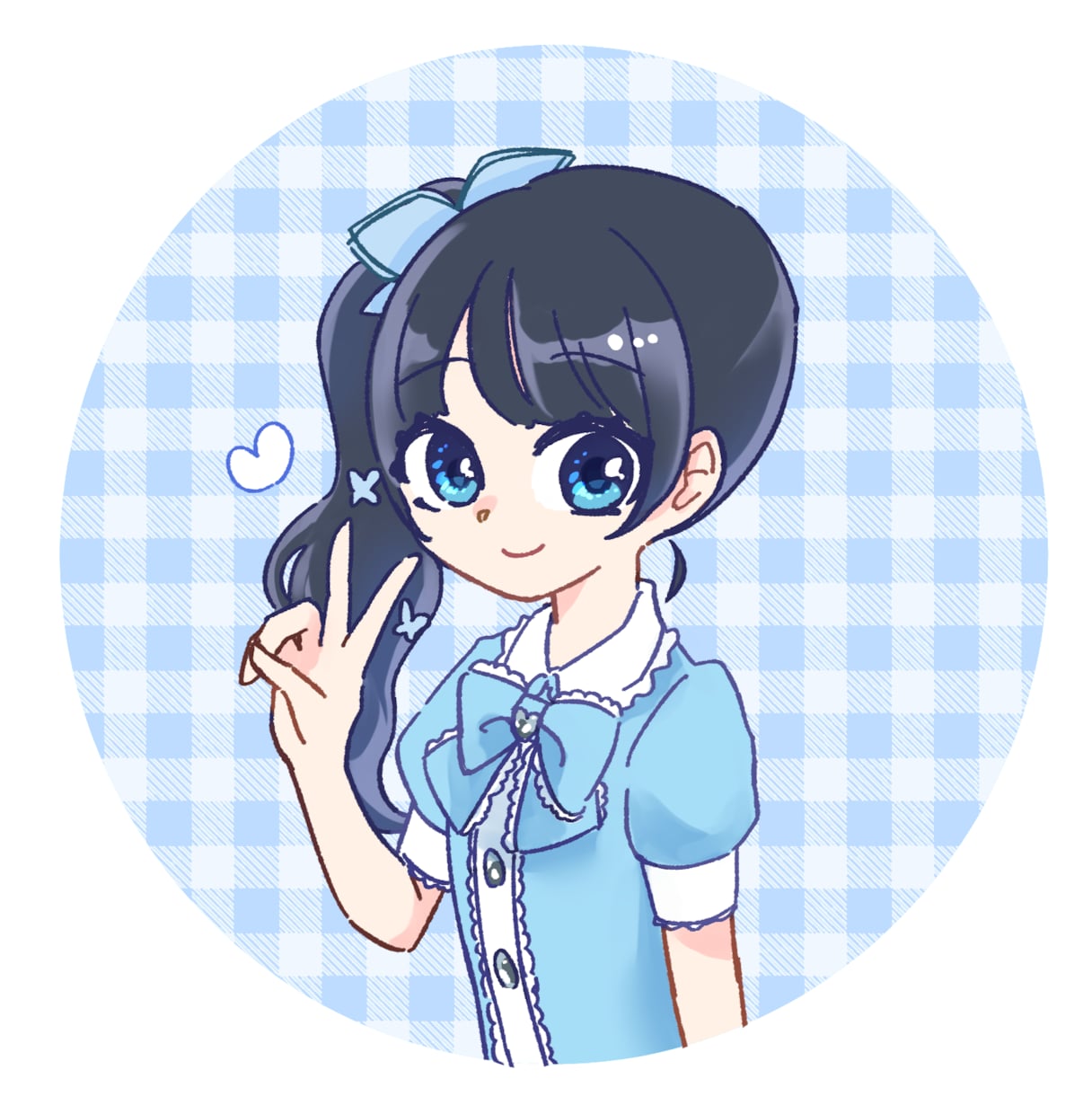 かわいいアイコンイラスト作成します かわいいバストアップ等身キャラクターのイラストを作成します。 イメージ2