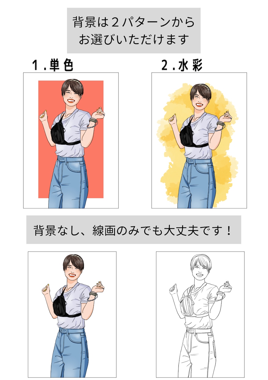 使いやすい！リアル可愛い似顔絵描きます 鑑賞用、ビジネス共にご利用いただいています！ イメージ3