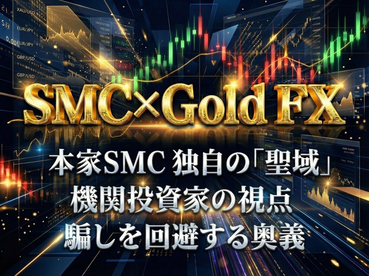 SMC×ゴールドFXで専業になる方法を教えます 今日から機関投資家と同じ目線で利益を出すプロトレーダーへ イメージ1